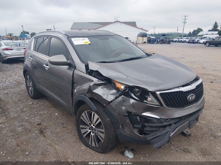 2016 Kia Sportage VIN KNDPC3AC9G7850260 IAAI salvage auction — RIGHT FRONT, Salvage (Pennsylvania), sold $1,600 on 2026-07-29 (photo 6)