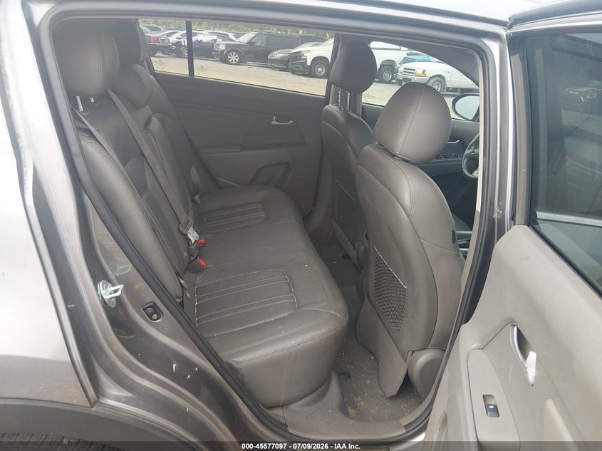 2016 Kia Sportage VIN KNDPC3AC9G7850260 IAAI salvage auction — RIGHT FRONT, Salvage (Pennsylvania), sold $1,600 on 2026-07-29 (photo 8)