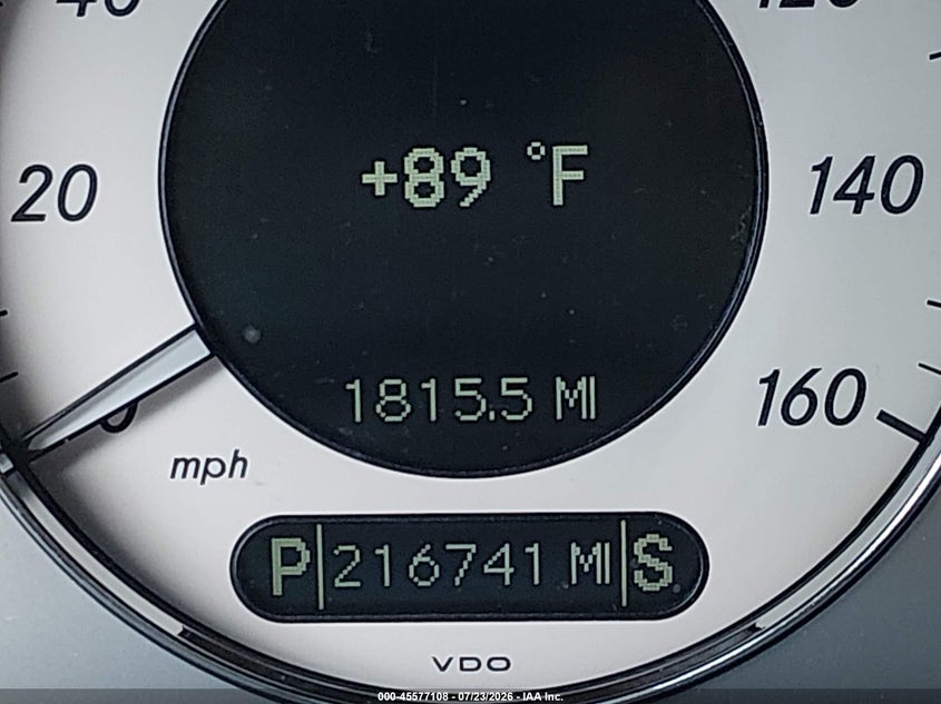 2008 Mercedes-benz E-class VIN WDBUF56XX8B306364 IAAI salvage auction — NORMAL WEAR, Repossession Paperwork (Georgia), sold $875 on 2026-08-19 (photo 7)