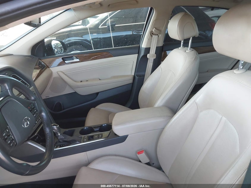 2017 Hyundai Sonata VIN KMHE34L38HA077324 IAAI salvage auction — RIGHT SIDE, Salvage (California), sold $500 on 2026-07-28 (photo 5)