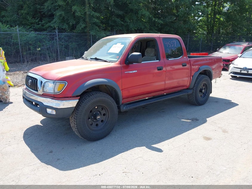 2001 Toyota Tacoma VIN 5TEGM92N81Z750344 IAAI salvage auction — NORMAL WEAR, Original (Maine), sold $2,350 on 2026-07-27 (photo 2)