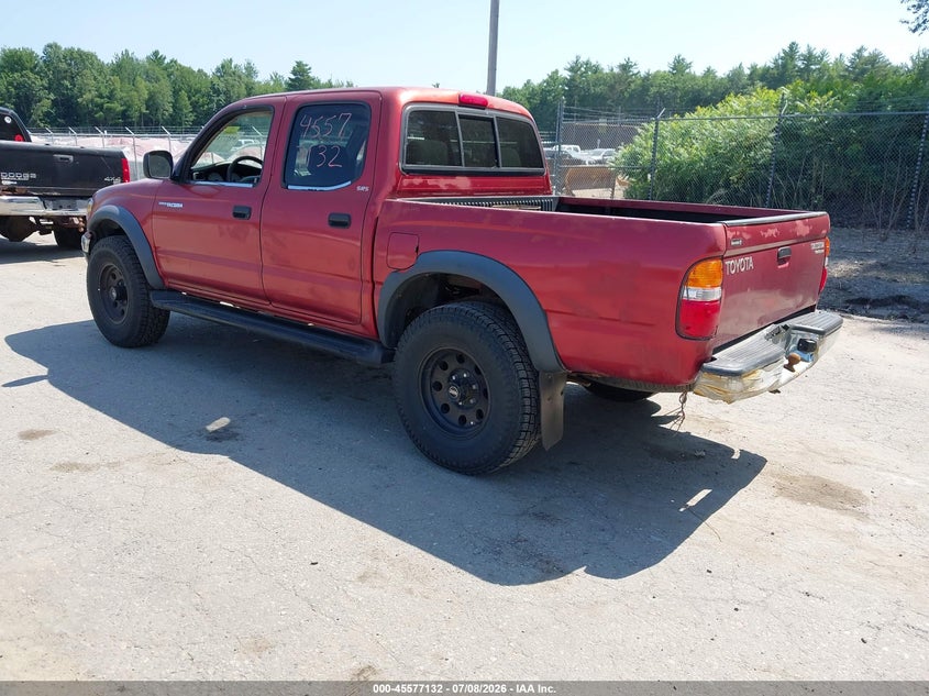 2001 Toyota Tacoma VIN 5TEGM92N81Z750344 IAAI salvage auction — NORMAL WEAR, Original (Maine), sold $2,350 on 2026-07-27 (photo 3)