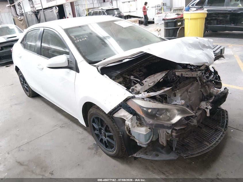 2014 Toyota Corolla VIN 5YFBURHE8EP076127 IAAI salvage auction — FRONT END, Salvage (Arizona), sold $200 on 2026-07-28 (photo 1)