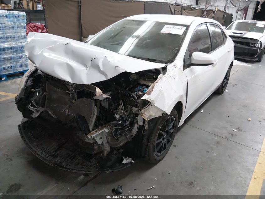 2014 Toyota Corolla VIN 5YFBURHE8EP076127 IAAI salvage auction — FRONT END, Salvage (Arizona), sold $200 on 2026-07-28 (photo 2)