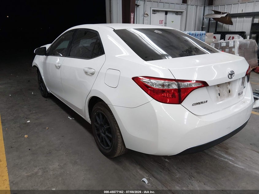 2014 Toyota Corolla VIN 5YFBURHE8EP076127 IAAI salvage auction — FRONT END, Salvage (Arizona), sold $200 on 2026-07-28 (photo 3)