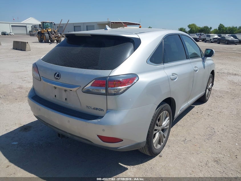 2013 Lexus Rx 450h VIN JTJZB1BA6D2412850 IAAI salvage auction — NORMAL WEAR, Original (Texas), sold $2,800 on 2026-07-15 (photo 4)