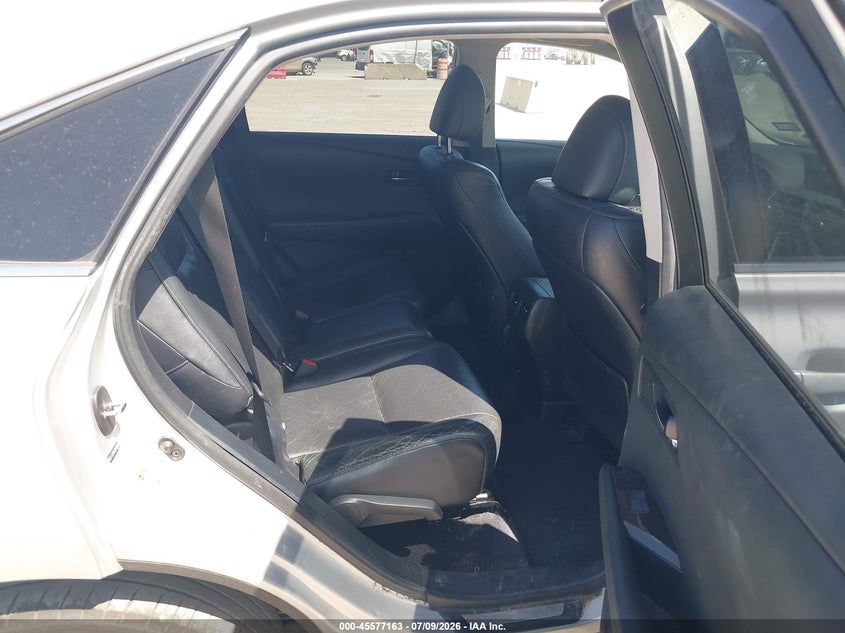 2013 Lexus Rx 450h VIN JTJZB1BA6D2412850 IAAI salvage auction — NORMAL WEAR, Original (Texas), sold $2,800 on 2026-07-15 (photo 8)