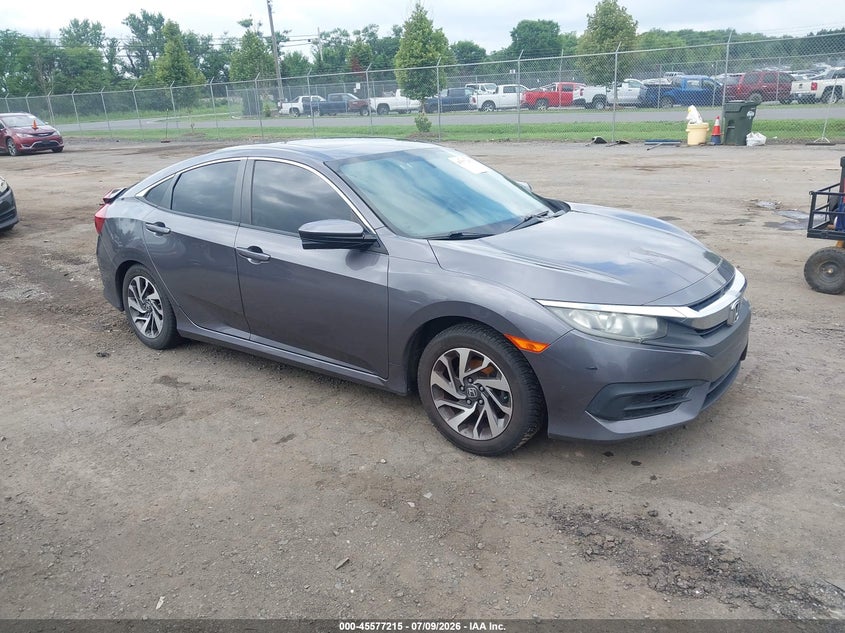 2016 Honda Civic VIN 19XFC2F76GE211805 IAAI salvage auction — REAR END, Salvage (Virginia), sold $25 on 2026-08-26 (photo 1)