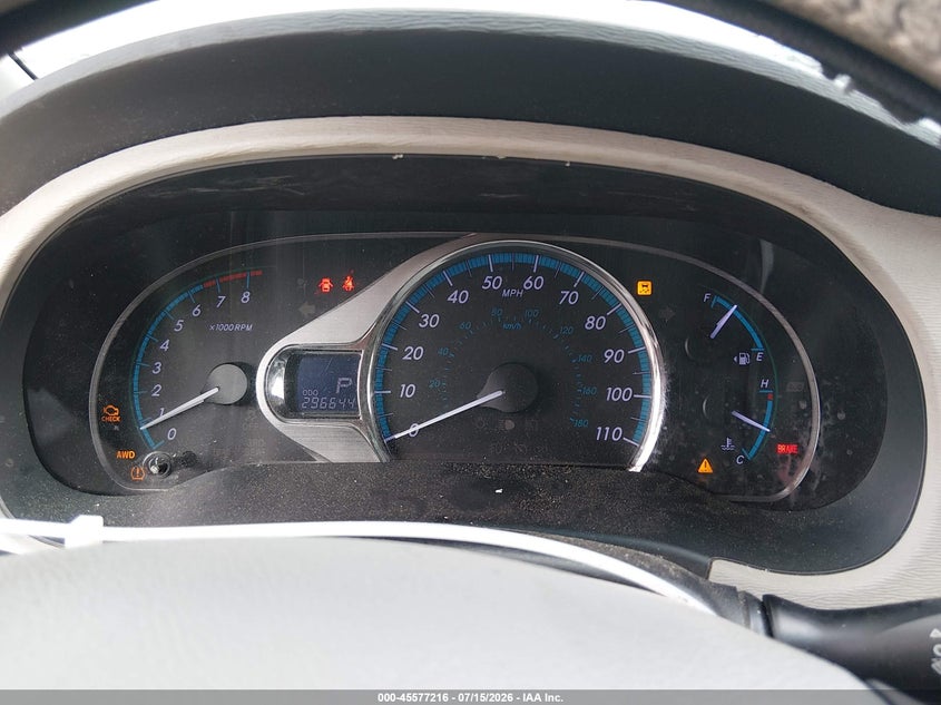 2011 Toyota Sienna VIN 5TDDK3DCXBS007331 IAAI salvage auction — FRONT END, Salvage (Tennessee), sold $1,050 on 2026-07-31 (photo 7)