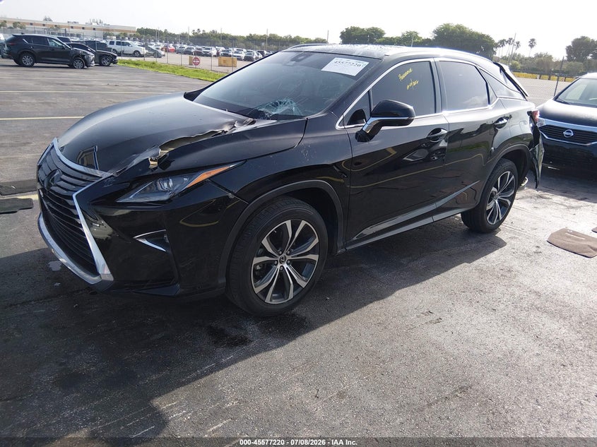 2019 Lexus Rx VIN 2T2ZZMCA1KC148381 IAAI salvage auction — REAR END, Salvage Title, sold $13,800 on 2026-09-10 (photo 2)