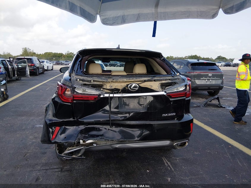 2019 Lexus Rx VIN 2T2ZZMCA1KC148381 IAAI salvage auction — REAR END, Salvage Title, sold $13,800 on 2026-09-10 (photo 6)