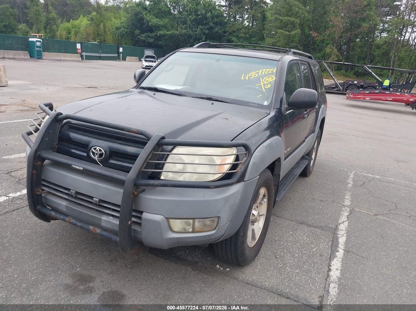 2003 Toyota 4runner VIN JTEBU14R130007096 IAAI salvage auction — NORMAL WEAR, Clear (New York), sold $1,650 on 2026-07-14 (photo 2)