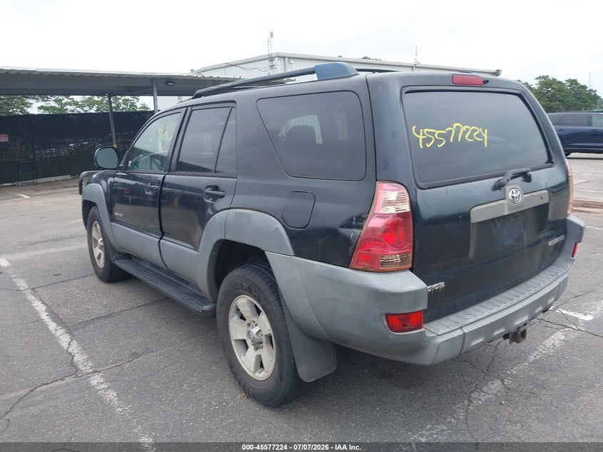 2003 Toyota 4runner VIN JTEBU14R130007096 IAAI salvage auction — NORMAL WEAR, Clear (New York), sold $1,650 on 2026-07-14 (photo 3)
