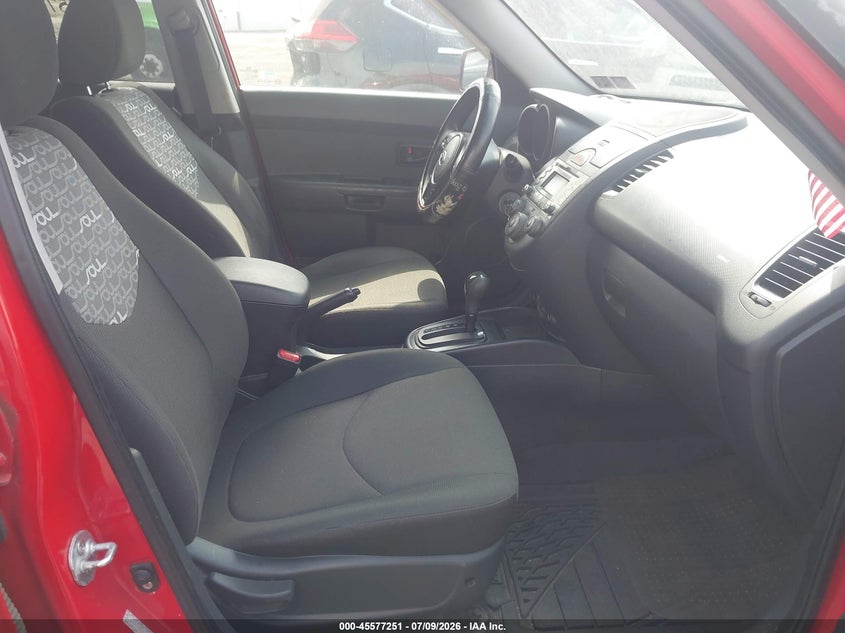 2010 Kia Soul VIN KNDJT2A21A7039230 IAAI salvage auction — NORMAL WEAR, Clear (Pennsylvania), sold $25 on 2026-07-14 (photo 5)