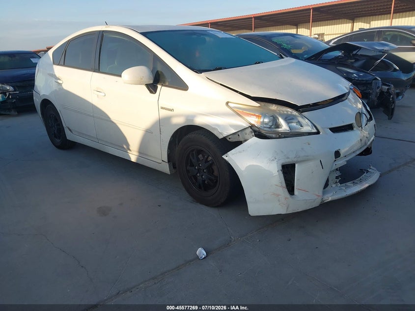 2012 Toyota Prius VIN JTDKN3DU8C5382567 IAAI salvage auction — NORMAL WEAR, Original (Texas), sold $25 on 2026-07-21 (photo 1)