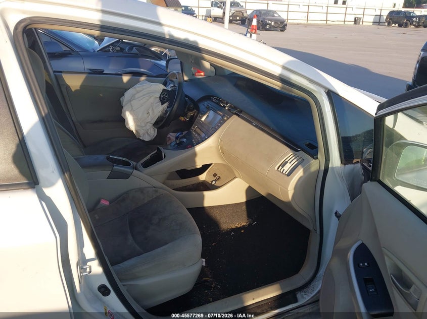 2012 Toyota Prius VIN JTDKN3DU8C5382567 IAAI salvage auction — NORMAL WEAR, Original (Texas), sold $25 on 2026-07-21 (photo 5)