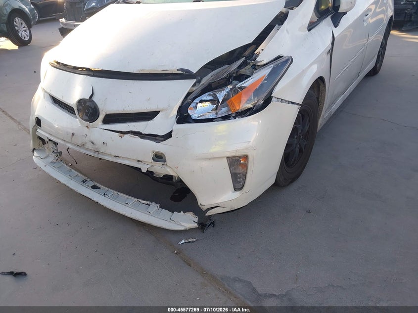 2012 Toyota Prius VIN JTDKN3DU8C5382567 IAAI salvage auction — NORMAL WEAR, Original (Texas), sold $25 on 2026-07-21 (photo 6)