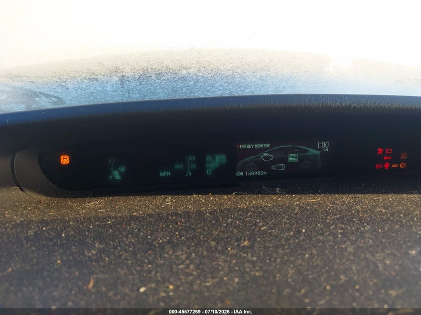 2012 Toyota Prius VIN JTDKN3DU8C5382567 IAAI salvage auction — NORMAL WEAR, Original (Texas), sold $25 on 2026-07-21 (photo 7)