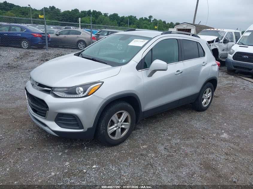 2018 Chevrolet Trax VIN KL7CJPSB7JB711991 IAAI salvage auction — NORMAL WEAR, Clear (Pennsylvania), sold $600 on 2026-07-29 (photo 2)