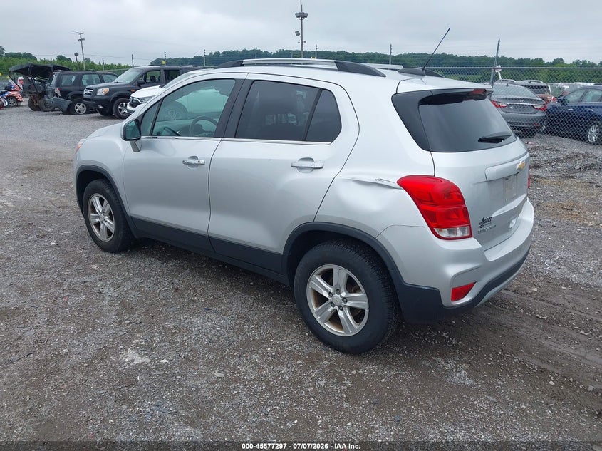 2018 Chevrolet Trax VIN KL7CJPSB7JB711991 IAAI salvage auction — NORMAL WEAR, Clear (Pennsylvania), sold $600 on 2026-07-29 (photo 3)