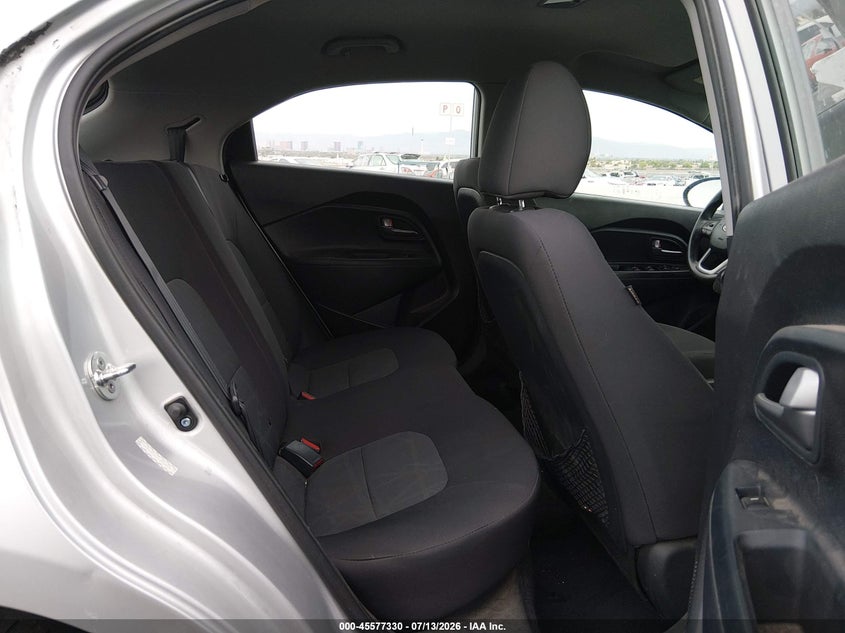 2015 Kia Rio VIN KNADM5A37F6509808 IAAI salvage auction — NORMAL WEAR, Clear (California), sold $600 on 2026-07-24 (photo 8)