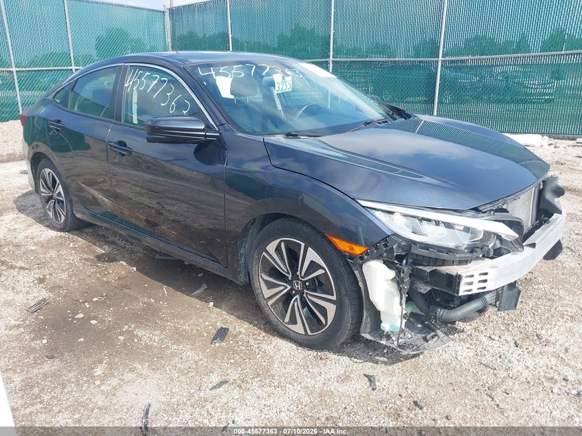 2018 Honda Civic VIN JHMFC1F79JX019584 IAAI salvage auction — SIDE, Salvage (Indiana), sold $3,950 on 2026-07-28 (photo 1)