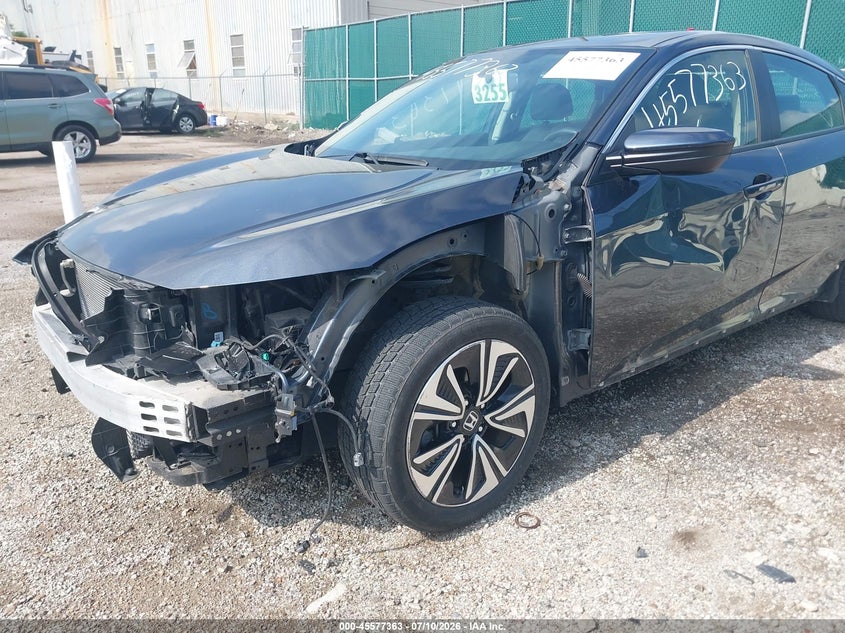 2018 Honda Civic VIN JHMFC1F79JX019584 IAAI salvage auction — SIDE, Salvage (Indiana), sold $3,950 on 2026-07-28 (photo 6)