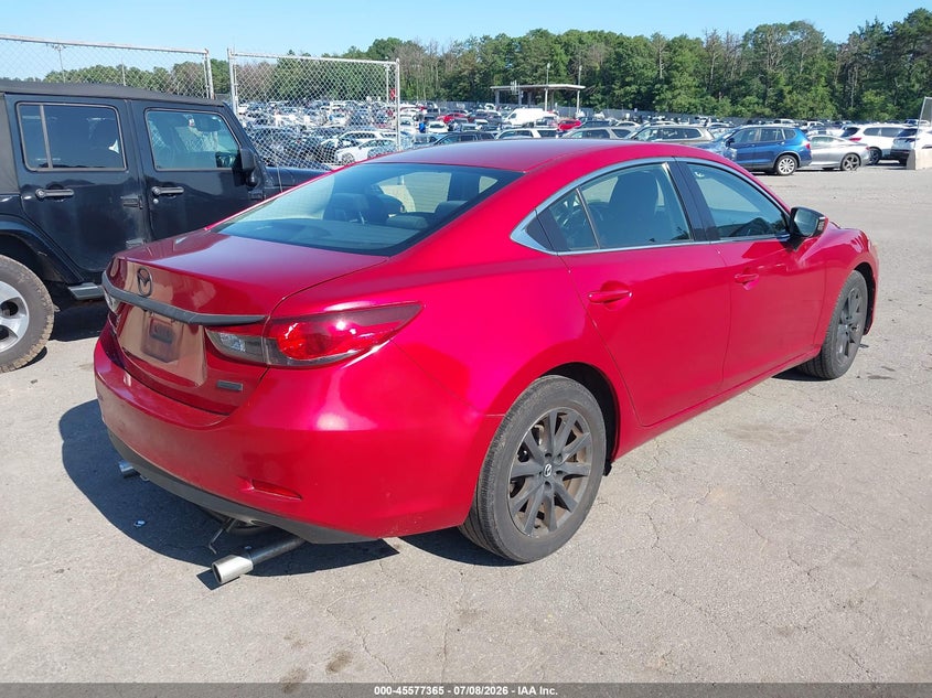 2015 Mazda 6 VIN JM1GJ1U53F1189091 IAAI salvage auction — SIDE, Salvage Title, sold $50 on 2026-07-28 (photo 4)