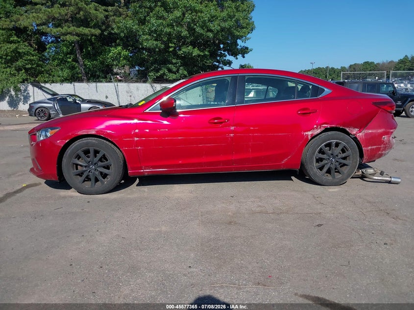 2015 Mazda 6 VIN JM1GJ1U53F1189091 IAAI salvage auction — SIDE, Salvage Title, sold $50 on 2026-07-28 (photo 6)
