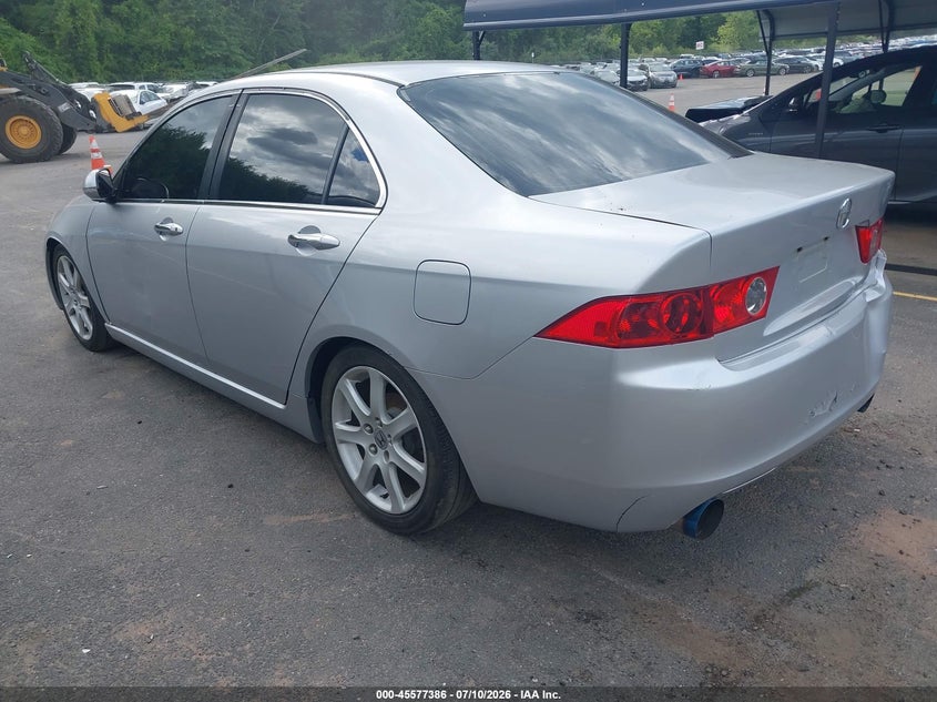 2004 Acura Tsx VIN JH4CL95844C008208 IAAI salvage auction — REAR END, Salvage (Connecticut), sold $825 on 2026-07-16 (photo 3)