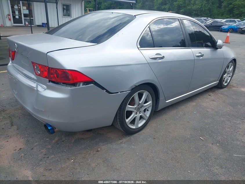 2004 Acura Tsx VIN JH4CL95844C008208 IAAI salvage auction — REAR END, Salvage (Connecticut), sold $825 on 2026-07-16 (photo 4)