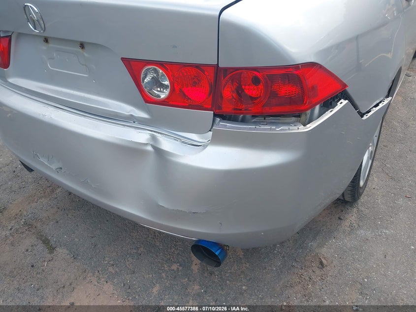 2004 Acura Tsx VIN JH4CL95844C008208 IAAI salvage auction — REAR END, Salvage (Connecticut), sold $825 on 2026-07-16 (photo 6)