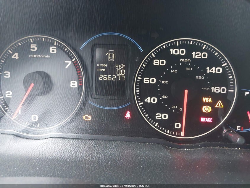 2004 Acura Tsx VIN JH4CL95844C008208 IAAI salvage auction — REAR END, Salvage (Connecticut), sold $825 on 2026-07-16 (photo 7)