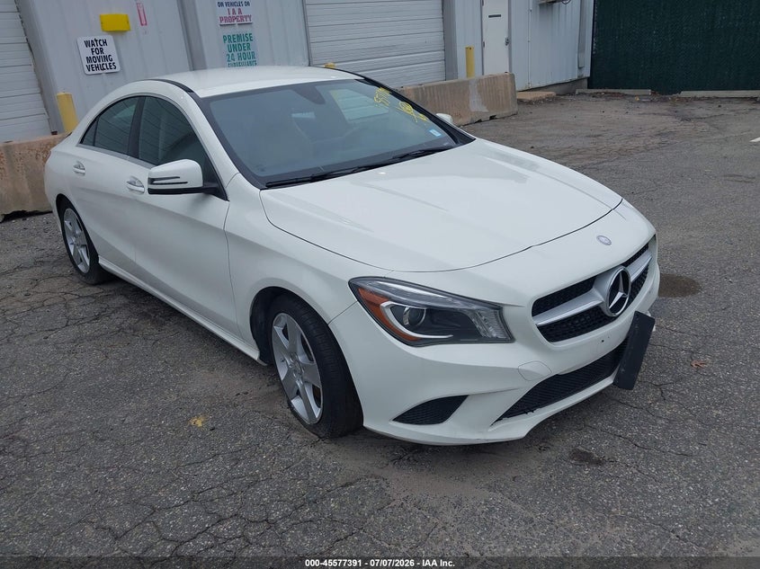 2015 Mercedes-benz Cla-class VIN WDDSJ4GBXFN178312 IAAI salvage auction — NORMAL WEAR, Clear (New York), sold $2,500 on 2026-07-14 (photo 1)