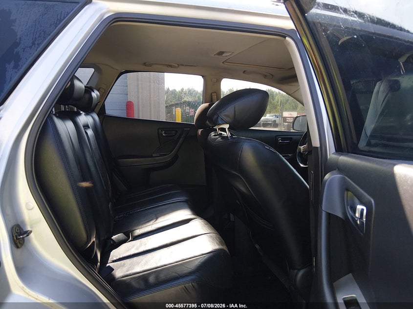 2006 Nissan Murano VIN JN8AZ08T26W403724 IAAI salvage auction — NORMAL WEAR, Clear (Alabama), sold $25 on 2026-07-20 (photo 8)