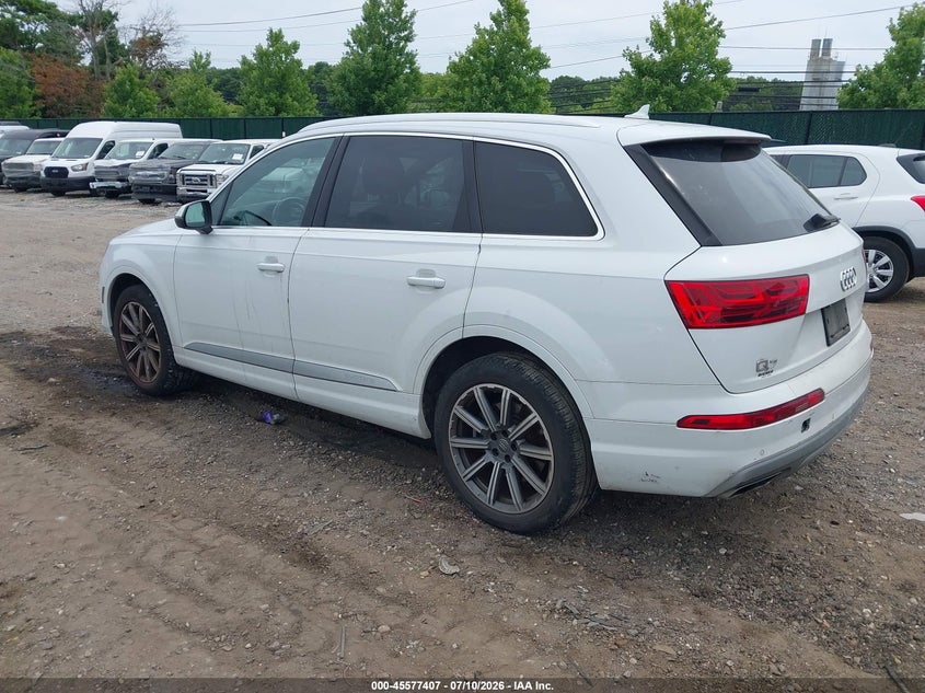 2019 Audi Q7 VIN WA1LHAF7XKD043038 IAAI salvage auction — FRONT END, Mv-907A (New York), sold $7,000 on 2026-07-28 (photo 3)