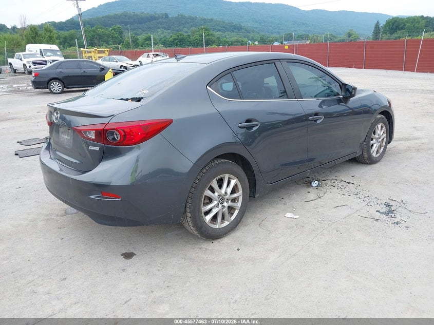 2015 Mazda 3 VIN JM1BM1V70F1263973 IAAI salvage auction — STORM DAMAGE, Salvage (Pennsylvania), sold $625 on 2026-07-29 (photo 4)