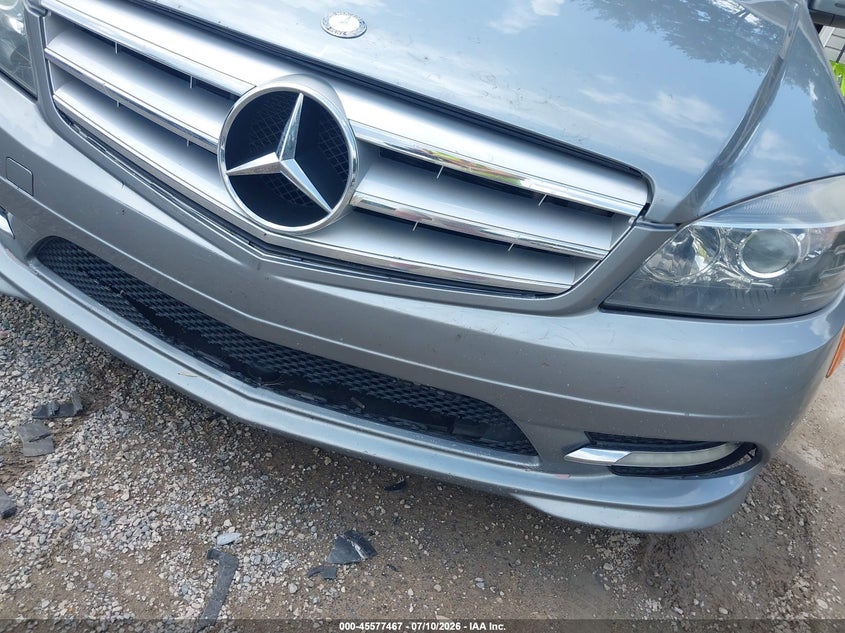 2011 Mercedes-benz C class VIN WDDGF8BB4BR152250 IAAI salvage auction — WATER/FLOOD, Salvage (Ohio), sold $300 on 2026-08-05 (photo 6)