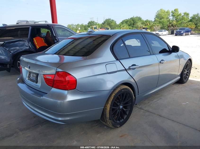 2011 BMW 3 series VIN WBAPH7C58BE675217 IAAI salvage auction — LEFT FRONT, Rebuildable (Florida), sold $25 on 2026-07-28 (photo 4)