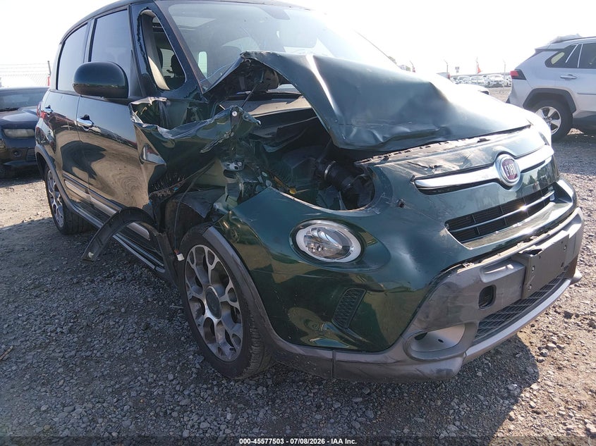 2014 Fiat 500l VIN ZFBCFADH1EZ014013 IAAI salvage auction — FRONT END, Clear (Arkansas), sold $950 on 2026-08-05 (photo 6)