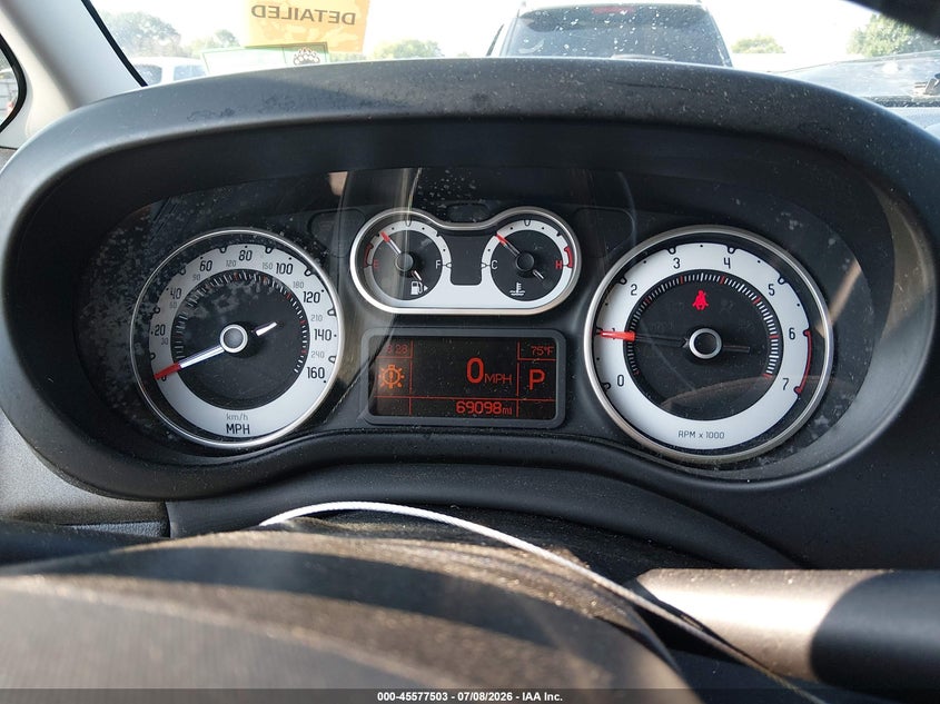 2014 Fiat 500l VIN ZFBCFADH1EZ014013 IAAI salvage auction — FRONT END, Clear (Arkansas), sold $950 on 2026-08-05 (photo 7)