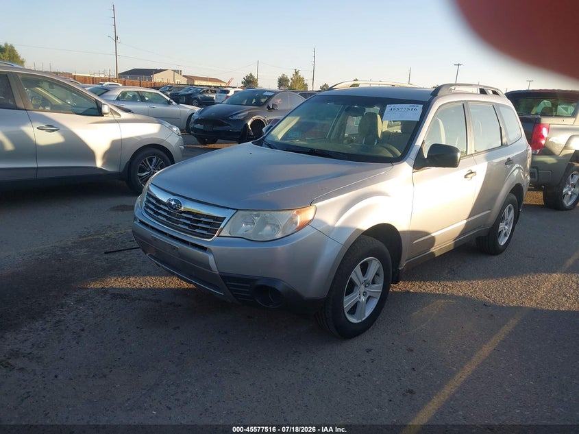 2010 Subaru Forester VIN JF2SH6BC2AH769342 IAAI salvage auction — NORMAL WEAR, Clear (Colorado), sold $500 on 2026-07-28 (photo 2)