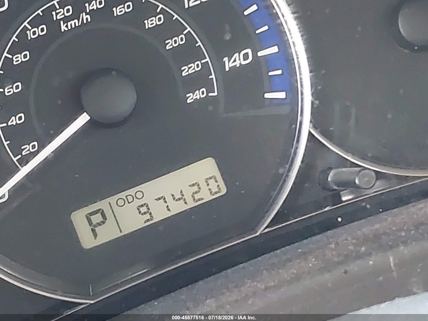 2010 Subaru Forester VIN JF2SH6BC2AH769342 IAAI salvage auction — NORMAL WEAR, Clear (Colorado), sold $500 on 2026-07-28 (photo 7)