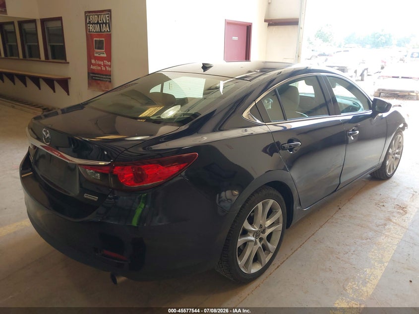 2015 Mazda 6 VIN JM1GJ1V63F1167633 IAAI salvage auction — FRONT END, Salvage (North Carolina), sold $725 on 2026-09-17 (photo 4)