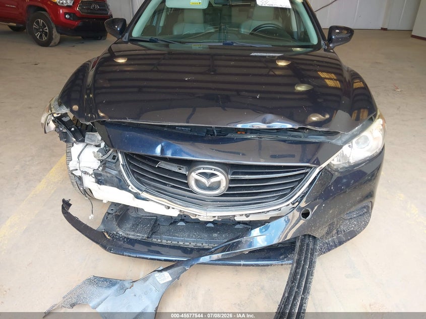 2015 Mazda 6 VIN JM1GJ1V63F1167633 IAAI salvage auction — FRONT END, Salvage (North Carolina), sold $725 on 2026-09-17 (photo 6)