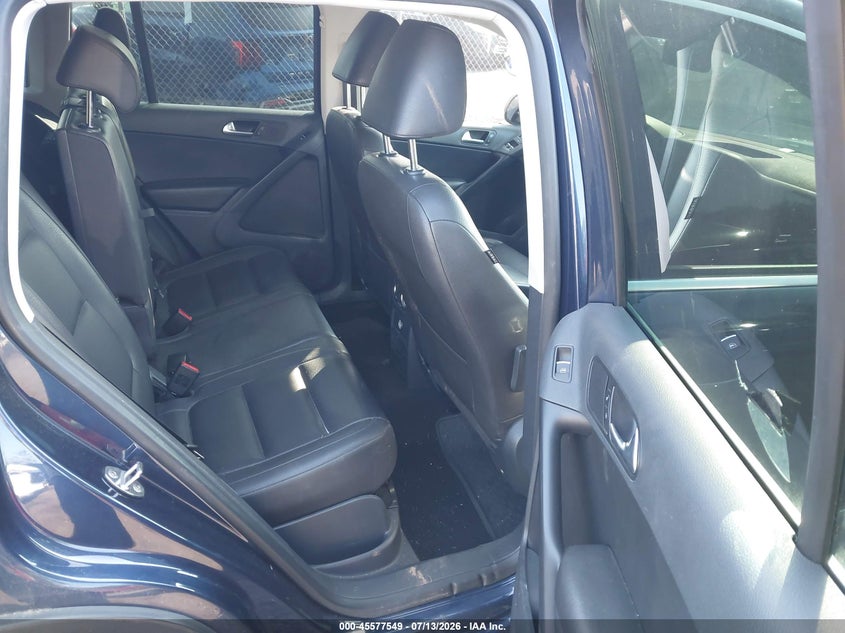 2013 Volkswagen Tiguan VIN WVGBV7AX0DW538307 IAAI salvage auction — NORMAL WEAR, Clear (New Jersey), sold $400 on 2026-07-29 (photo 8)