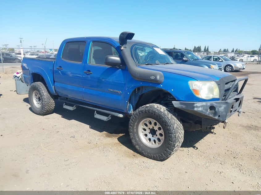 2007 Toyota Tacoma VIN 5TELU42N87Z334241 IAAI salvage auction — NORMAL WEAR, Clear - Dealer Only (California), sold $5,825 on 2026-07-22 (photo 1)
