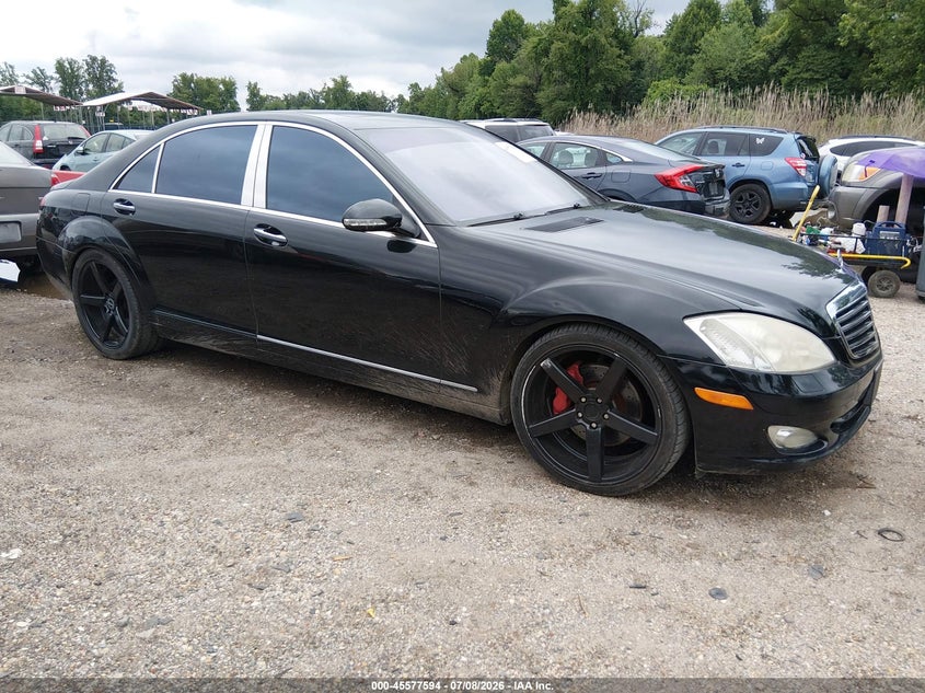 2007 Mercedes-benz S class VIN WDDNG71X97A043221 IAAI salvage auction — FRONT & REAR, Salvage - Greater Than 75% (Maryland), sold $1,325 on 2026-07-30 (photo 1)