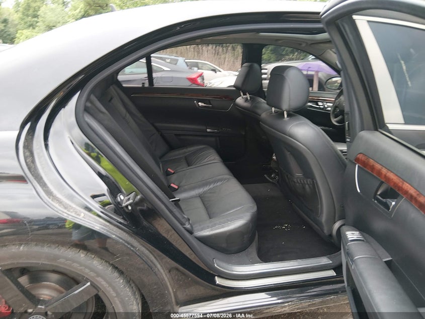 2007 Mercedes-benz S class VIN WDDNG71X97A043221 IAAI salvage auction — FRONT & REAR, Salvage - Greater Than 75% (Maryland), sold $1,325 on 2026-07-30 (photo 8)