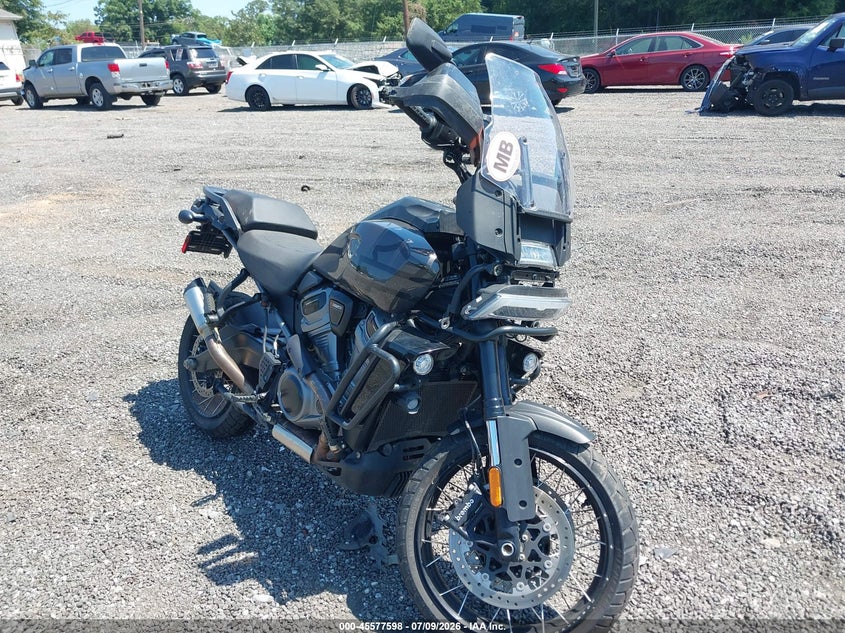 2023 Harley-davidson Pan america VIN 1HD1ZES14PB317175 IAAI salvage auction — LEFT SIDE, Clear (South Carolina), sold $3,800 on 2026-09-05 (photo 1)